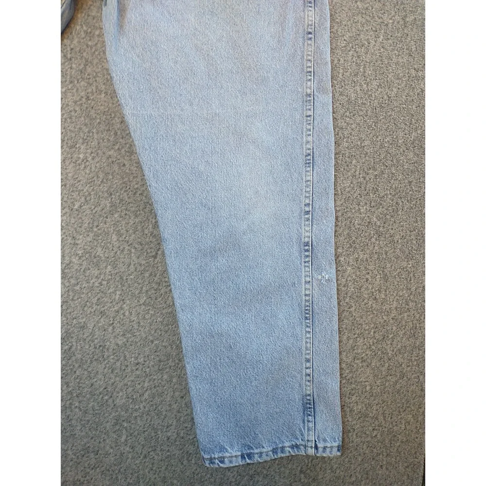 Wrangler Authentics Mens Light Wash Straight Leg Denim Jeans 40x29 97601RZ
